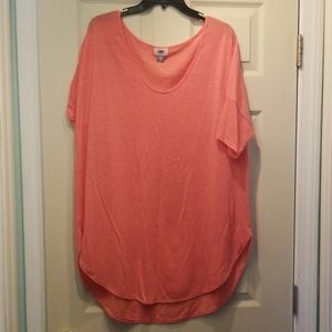 Coral tshirt